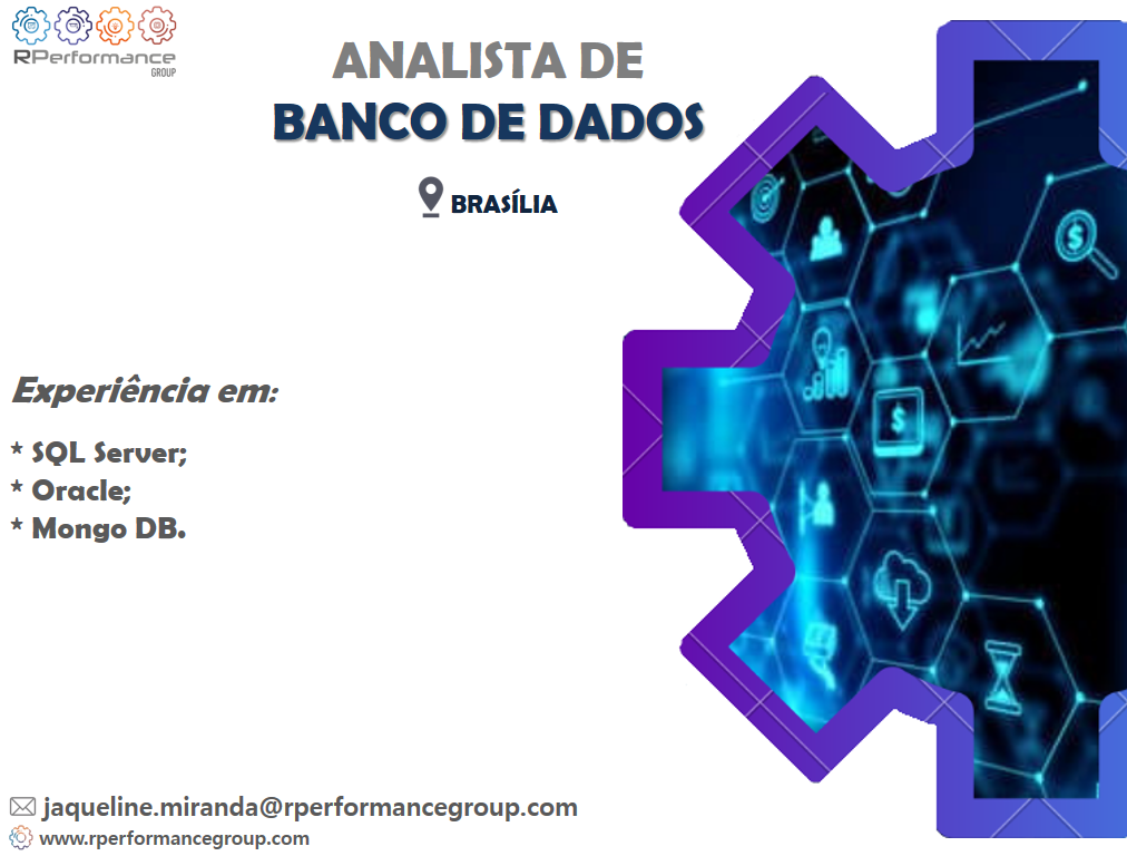 RPerformance – Oportunidade: BANCO DE DADOS (BRASÍLIA)