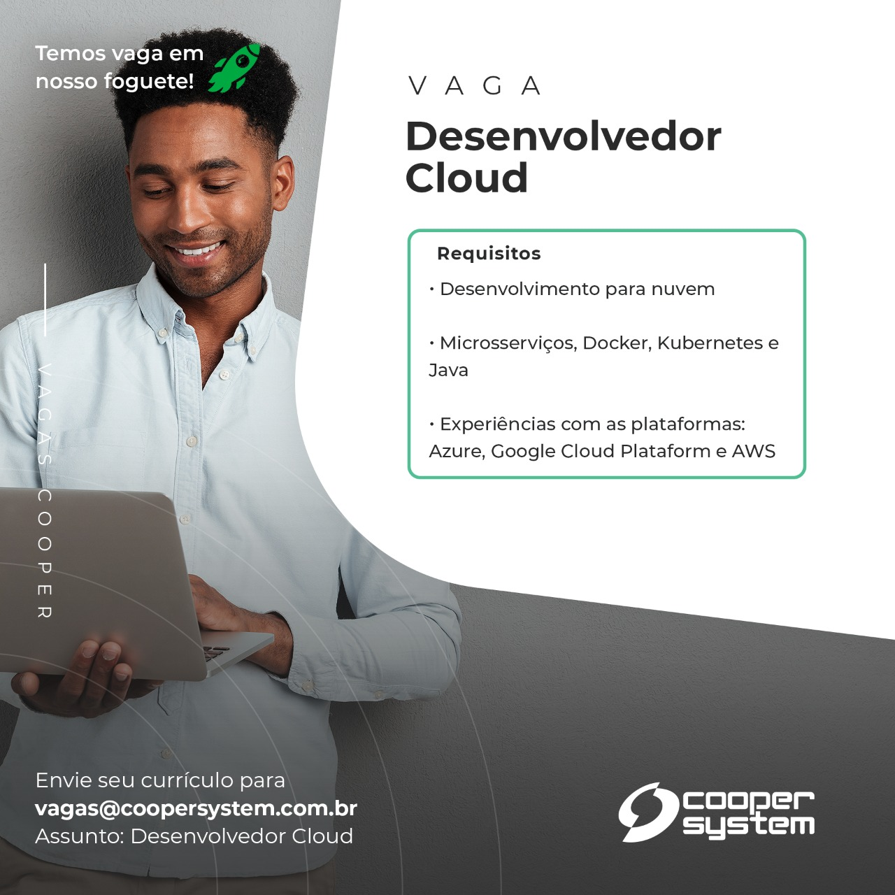 [leonardoti] Oportunidade para vaga de Desenvolvedor Cloud – Sênior