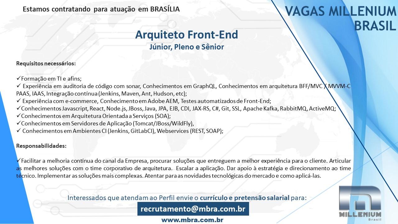 ARQUITETO FRONT-END