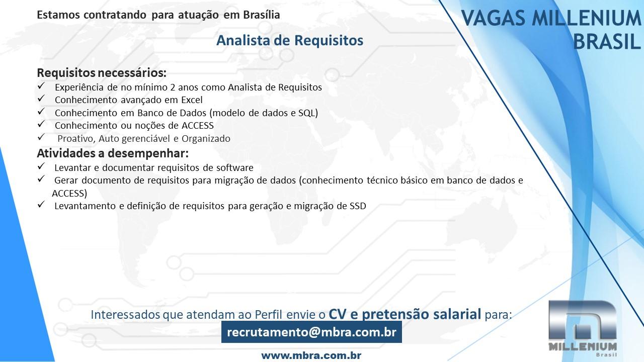 ANALISTA DE REQUISITOS