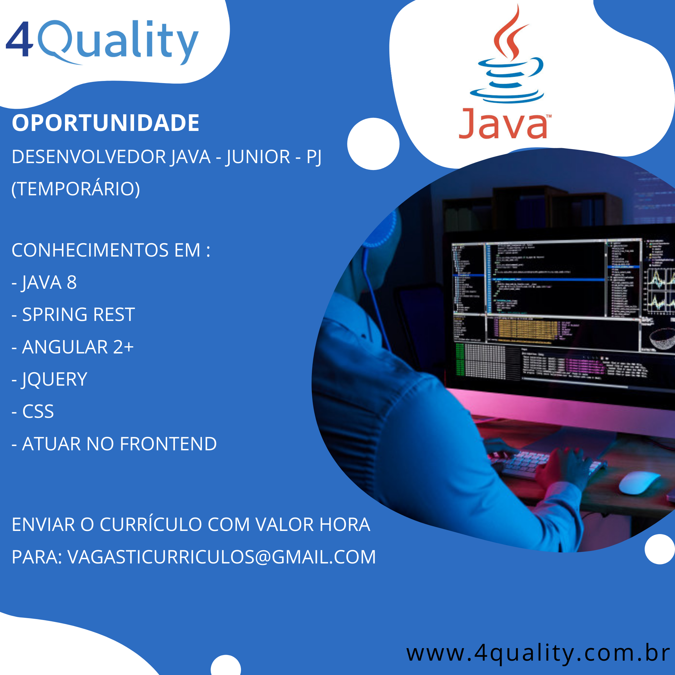 [leonardoti] Desenvolvedor Java Junior – PJ