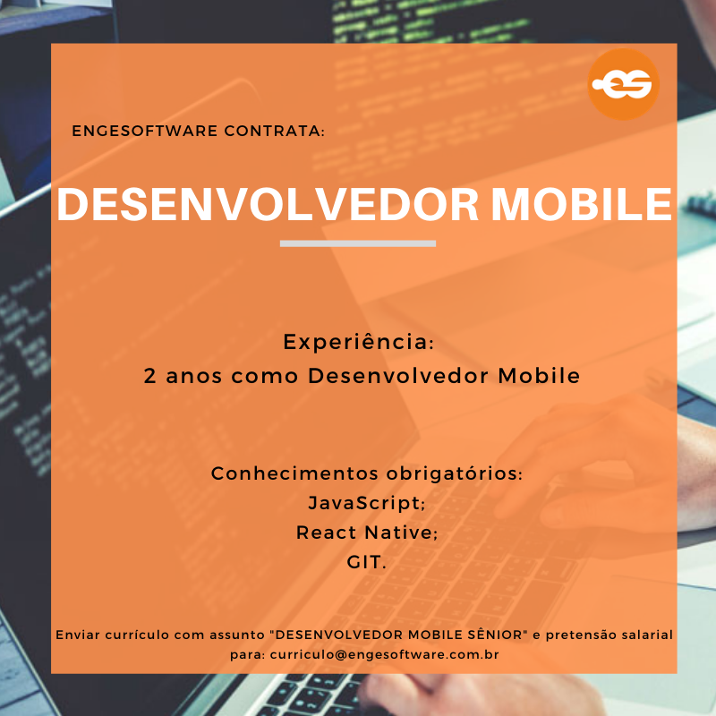 DESENVOLVEDOR MOBILE