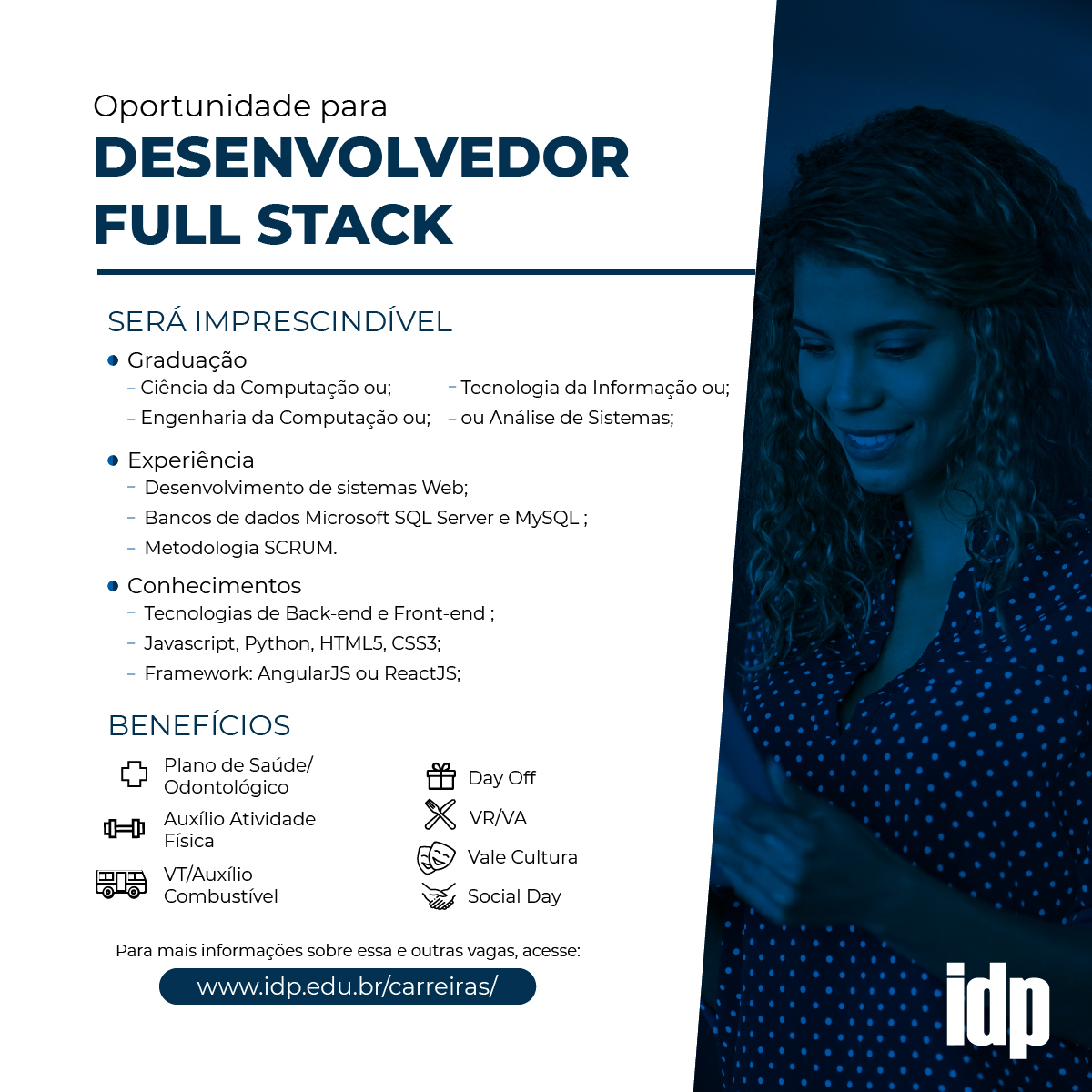 Desenvolvedor Full Stack – IDP